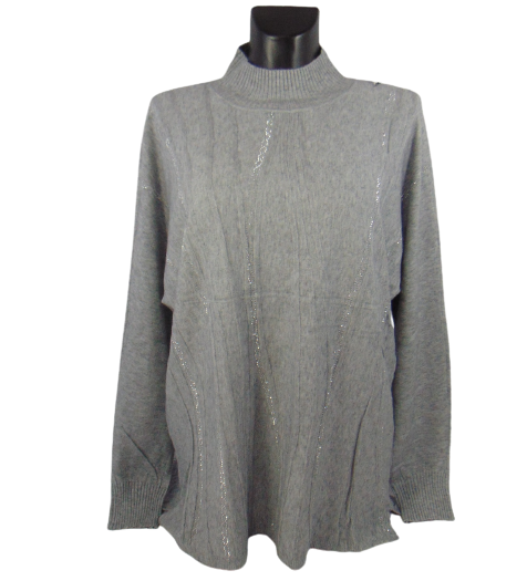 Джемпер жіночий Anne В6137 XL-2XL Сірий (1782198724)