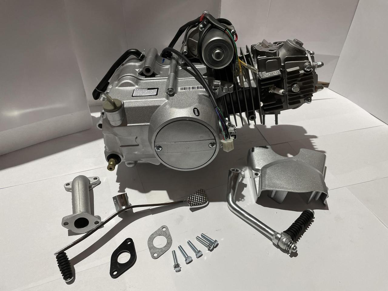 Двигатель TZH для Delta 125cc МКПП 157FMH/алюминиевый цилиндр (2177154768)