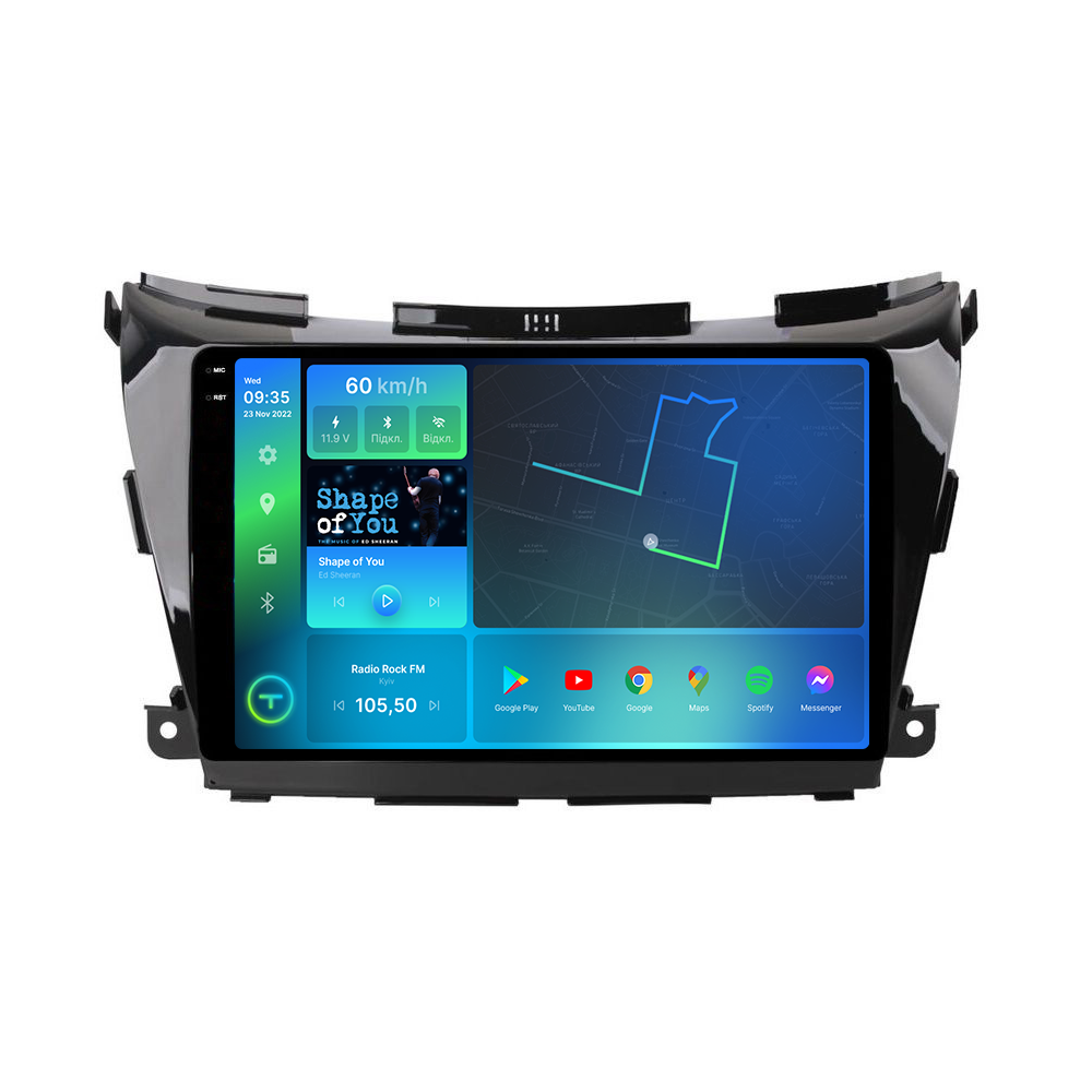 Автомагнитола штатная Torssen 2K F10432 для Nissan Murano Z52 15- 4G/Carplay/DSP 4/32 GB 10" (202303364)