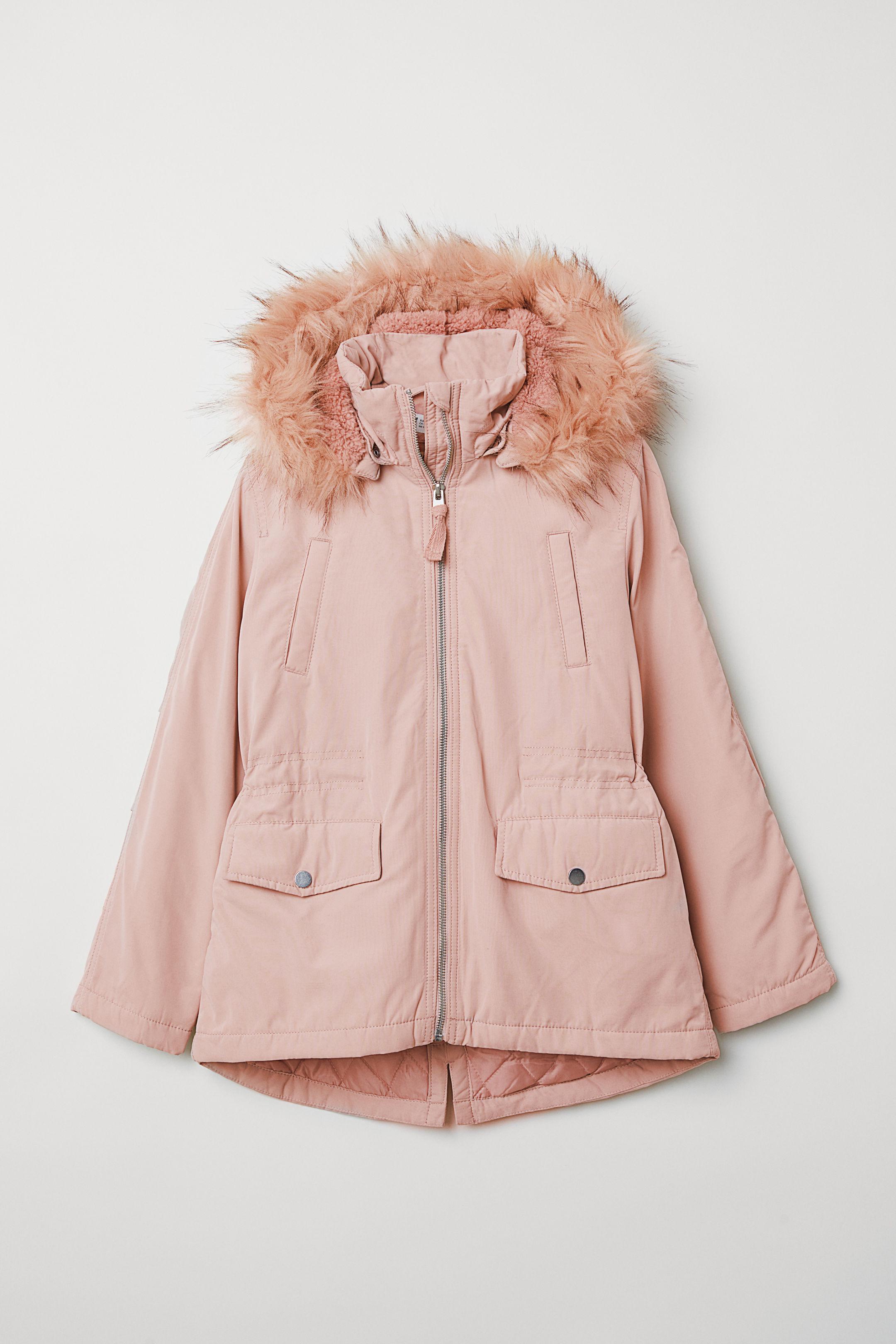 Парка H&M 158 см Светло-розовый (86277698) Парка H&M 158 см Светло-розовый (86277698)