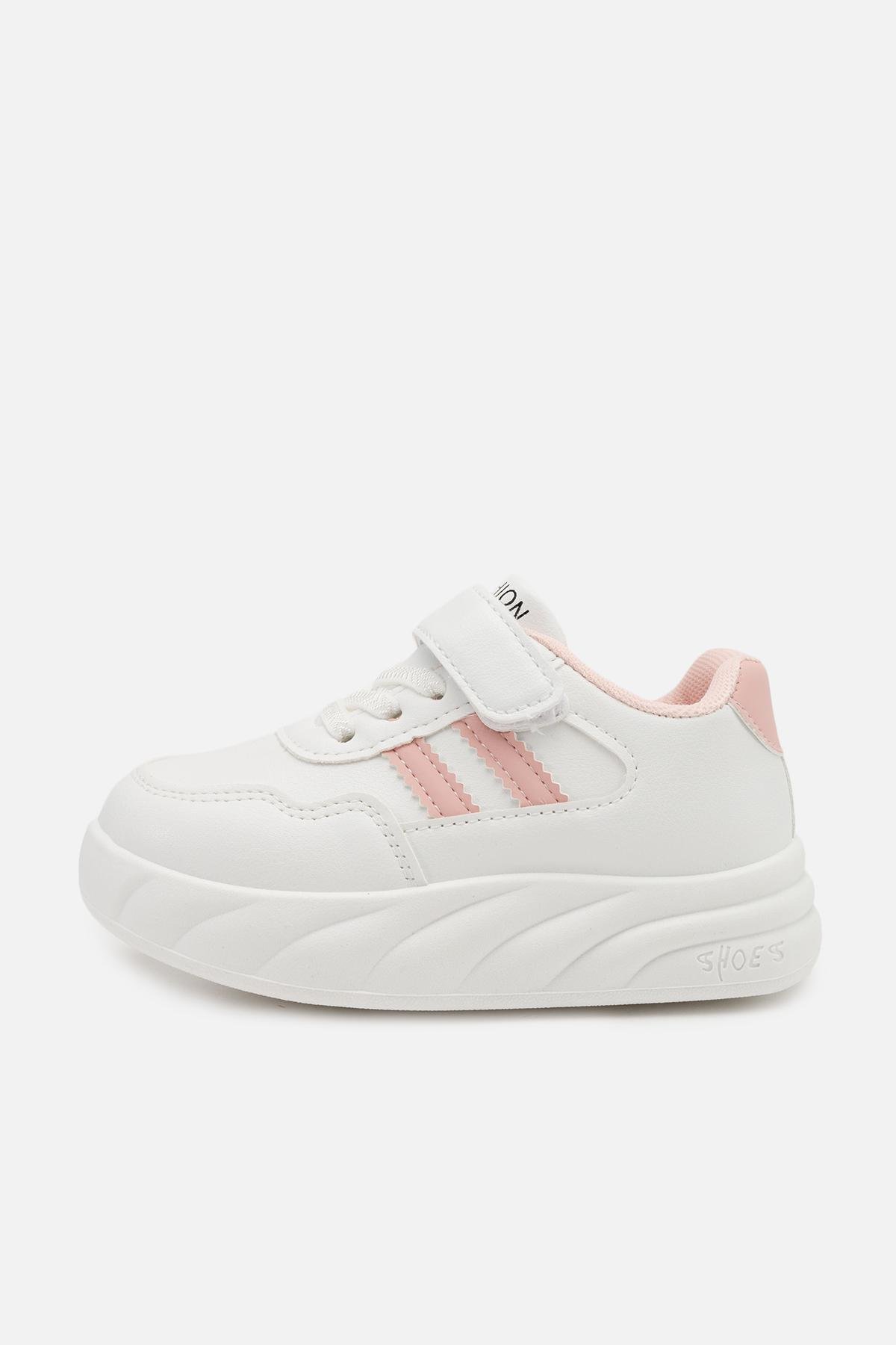 Кеды для девочки на платформе 25 см Белый (SKT001035851)