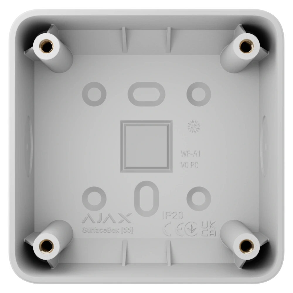 Коробка монтажна Ajax SurfaceMounting box White (2982507137) Коробка монтажна Ajax SurfaceMounting box White (2982507137)