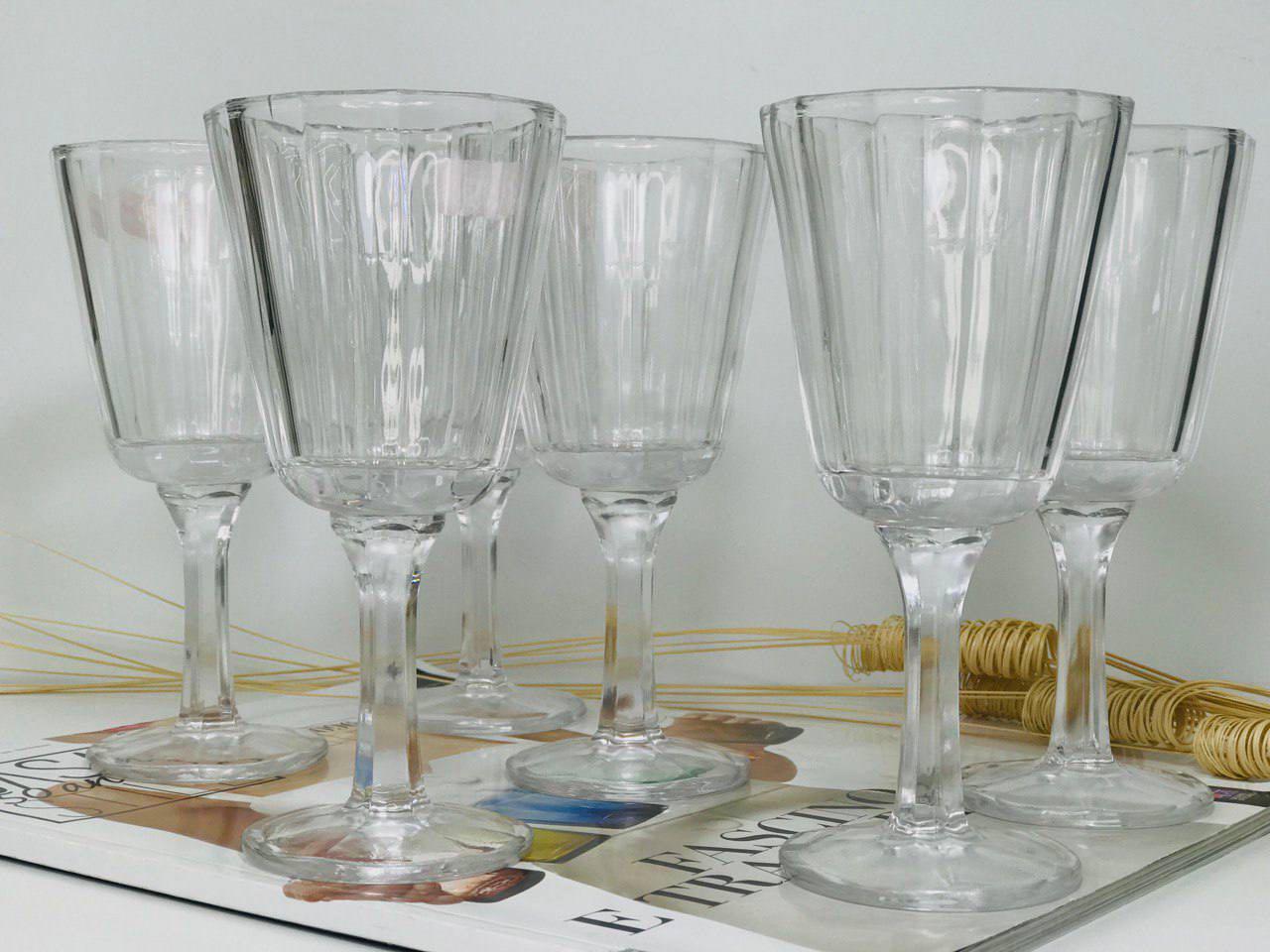 Набір келихів Арія 6 шт. 200 мл Прозорий (102-304)