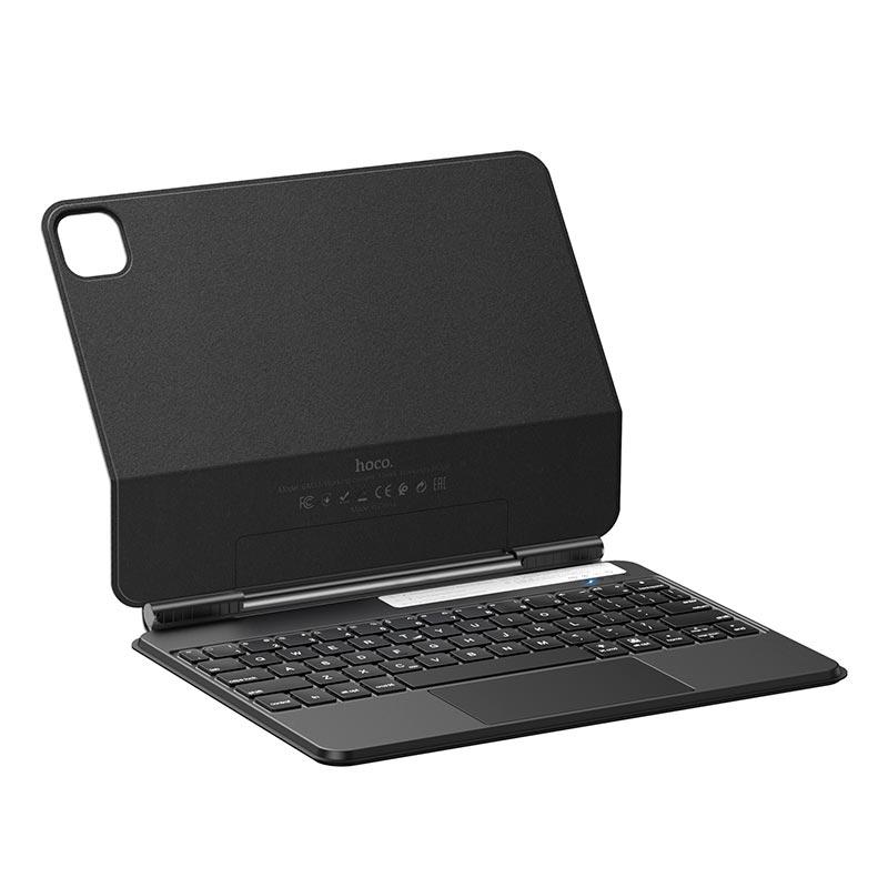 Чохол-клавіатура Hoco Smart keyboard для Pad Pro/Air2/Air4/Air5 10.9/11 inches GM33 BT5.1 5-100h Black (608187)