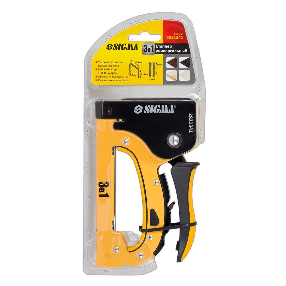 Степлер Sigma с регулятором рессорного типа 6-14 мм (2821341) - фото 6 Степлер Sigma с регулятором рессорного типа 6-14 мм (2821341) - фото 6