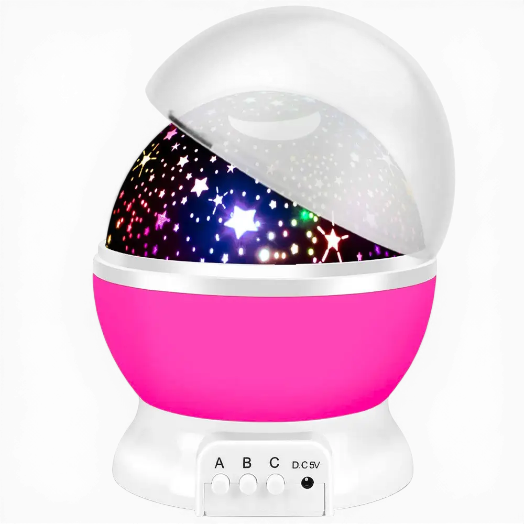 Ночник звездное небо Star Master Q4 Pink RGB (12528)