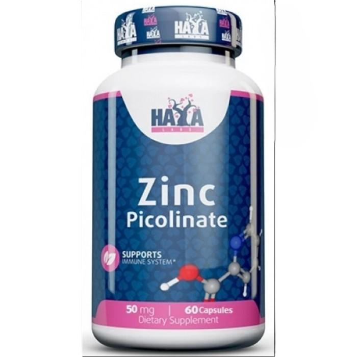 Цинк Haya Labs Zinc Picolinate 50мг 60 таб.
