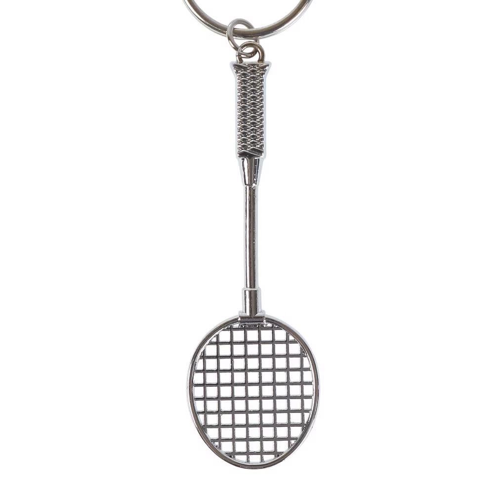 Брелок для ключей Бадминтон с воланчиком металлический Белый (99_7_0_1С) - фото 7 Брелок для ключей Бадминтон с воланчиком металлический Белый (99_7_0_1С) - фото 7
