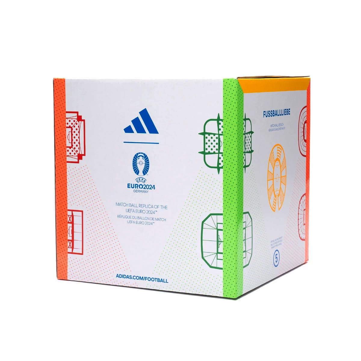 М'яч футбольний для дітей Adidas EURO24 Fussballliebe League BOX IN9369 р. 4 - фото 8