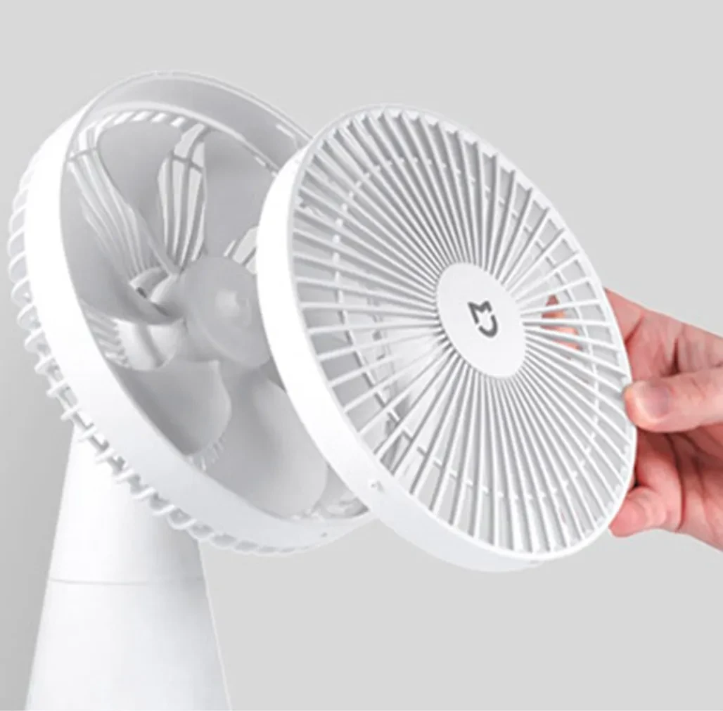Вентилятор настольный со встроенным аккумулятором MiJia Desktop Mobile Fan (ZMYDFS01DM) - фото 4 Вентилятор настольный со встроенным аккумулятором MiJia Desktop Mobile Fan (ZMYDFS01DM) - фото 4