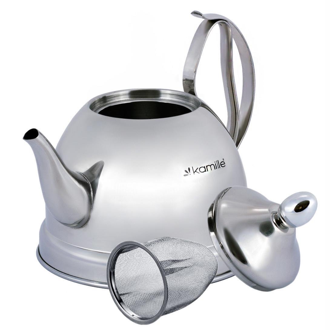 Чайник-заварник Kamille 1 л с ситечком (KM-1095)