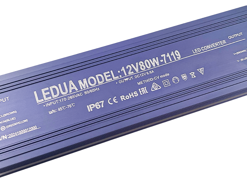 Блок питания LEDUA 80W IP67 WBP-80-12 6,6A (8728) - фото 3 Блок питания LEDUA 80W IP67 WBP-80-12 6,6A (8728) - фото 3