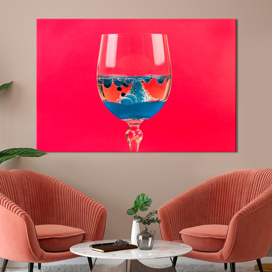 Настенний декор Перламутровое шампанское 51x34 см (A479-1)