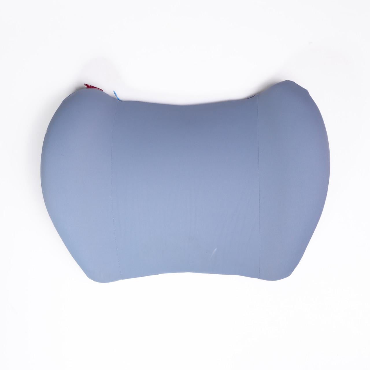 Подушка ортопедическая для поясницы Minimal из Memory Foam эргономичная 37×28×10 см Голубой (2829748784)
