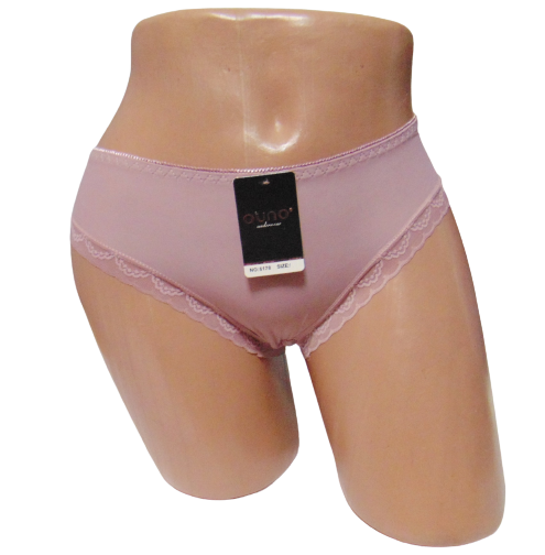 Женские трусики бесшовные сзади Ouno 6178 XL-2XL Пудровый (1726314640)