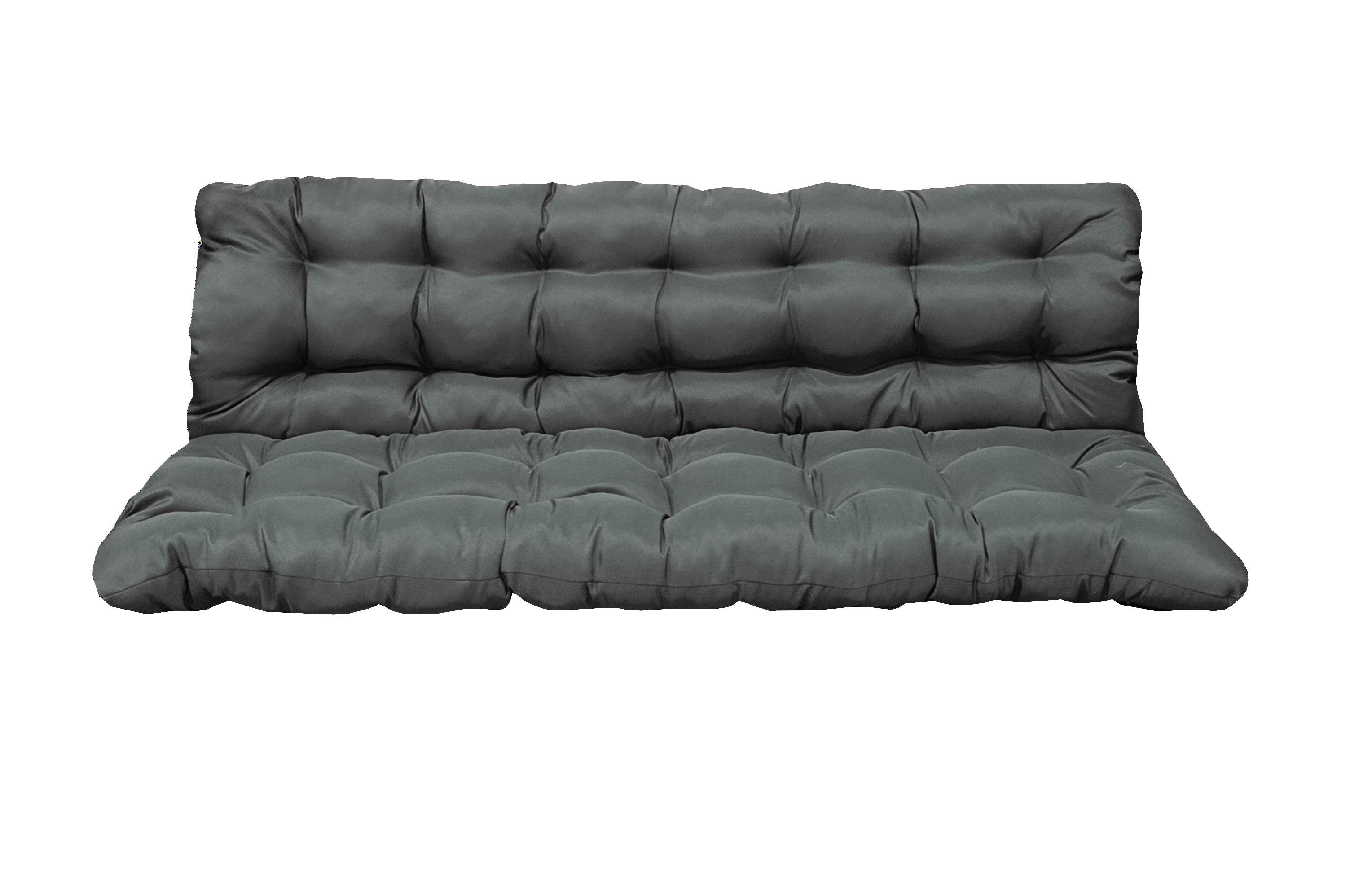 Матрац для гойдалок eGarden Soft 170x110x12 см Графіт (5936) Матрац для гойдалок eGarden Soft 170x110x12 см Графіт (5936)