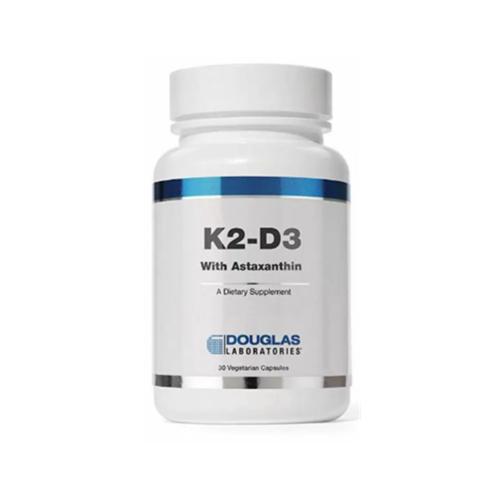 Комплекс Витамин D3+K2 Douglas Laboratories K2-D3 With Astaxanthin 30 Caps
