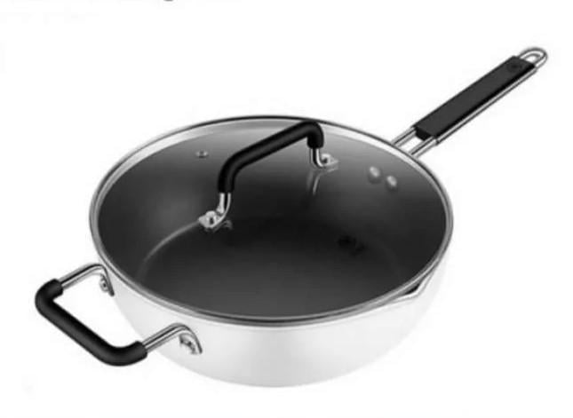 Сотейник MiJia Zhiwu Cook Flat Bottom Frying Pan White (GJC03CM)