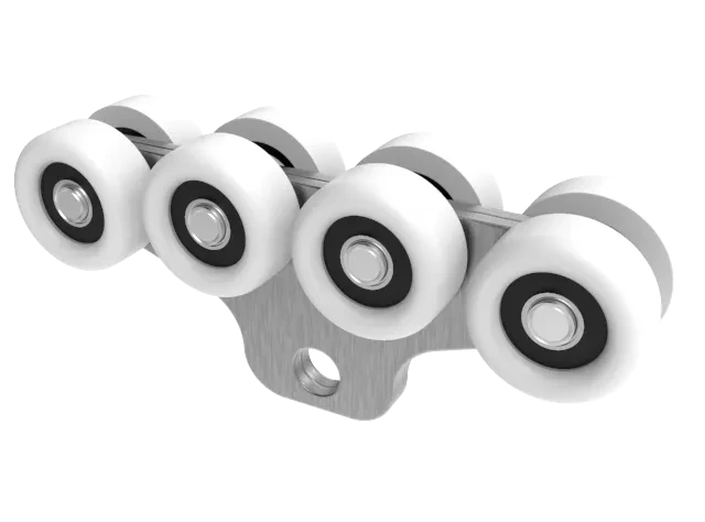 Каретка несущая Roll Grand 2Б для подвесных систем/механизмов и подвесных ворот до 400 кг (1254)