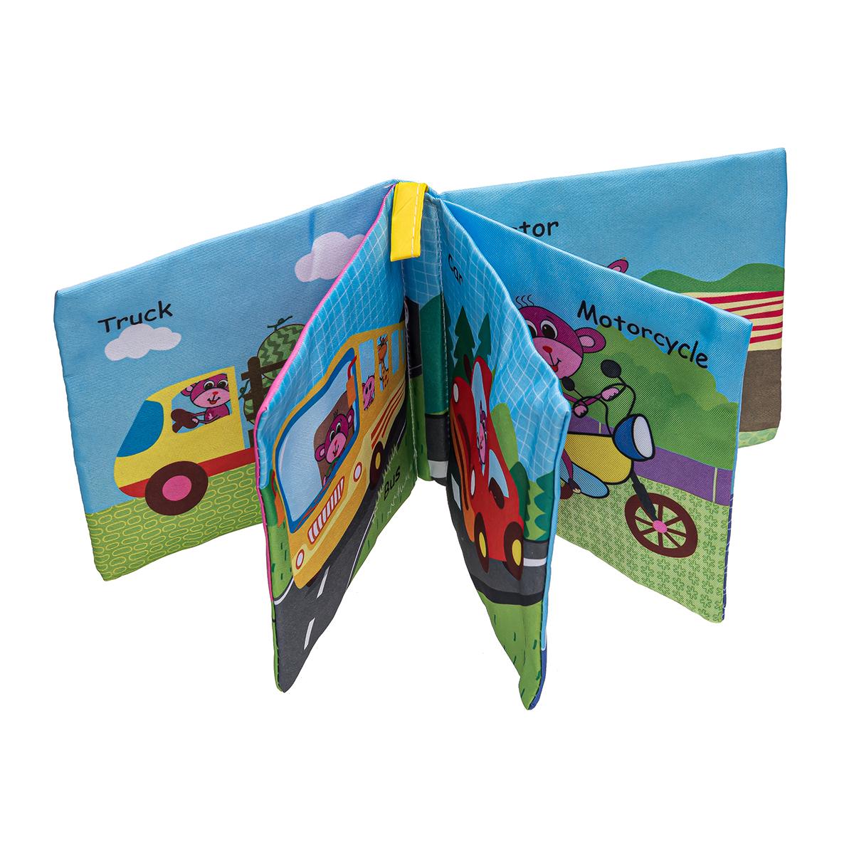 Мягкая развивающая книга Обезьянка тактильная Разноцветный - фото 3 Мягкая развивающая книга Обезьянка тактильная Разноцветный - фото 3