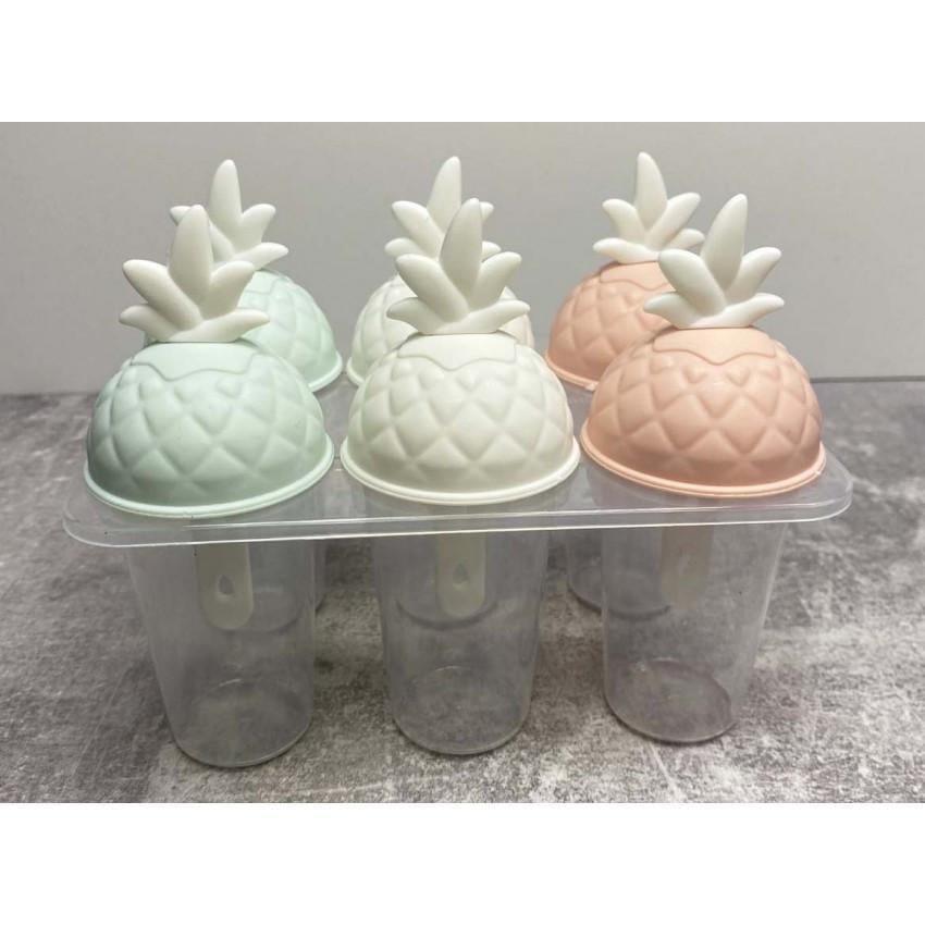 Форма пластикова для морозива Stenson 39822 Ананаси (1639871579)