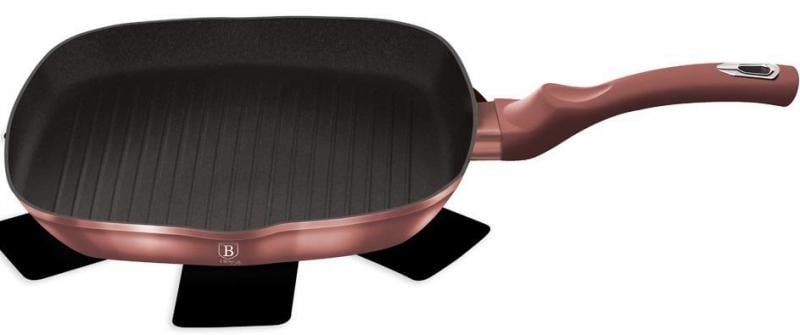 Сковорода-гриль Berlinger Haus I-Rose з титановим покриттям 28х28 см