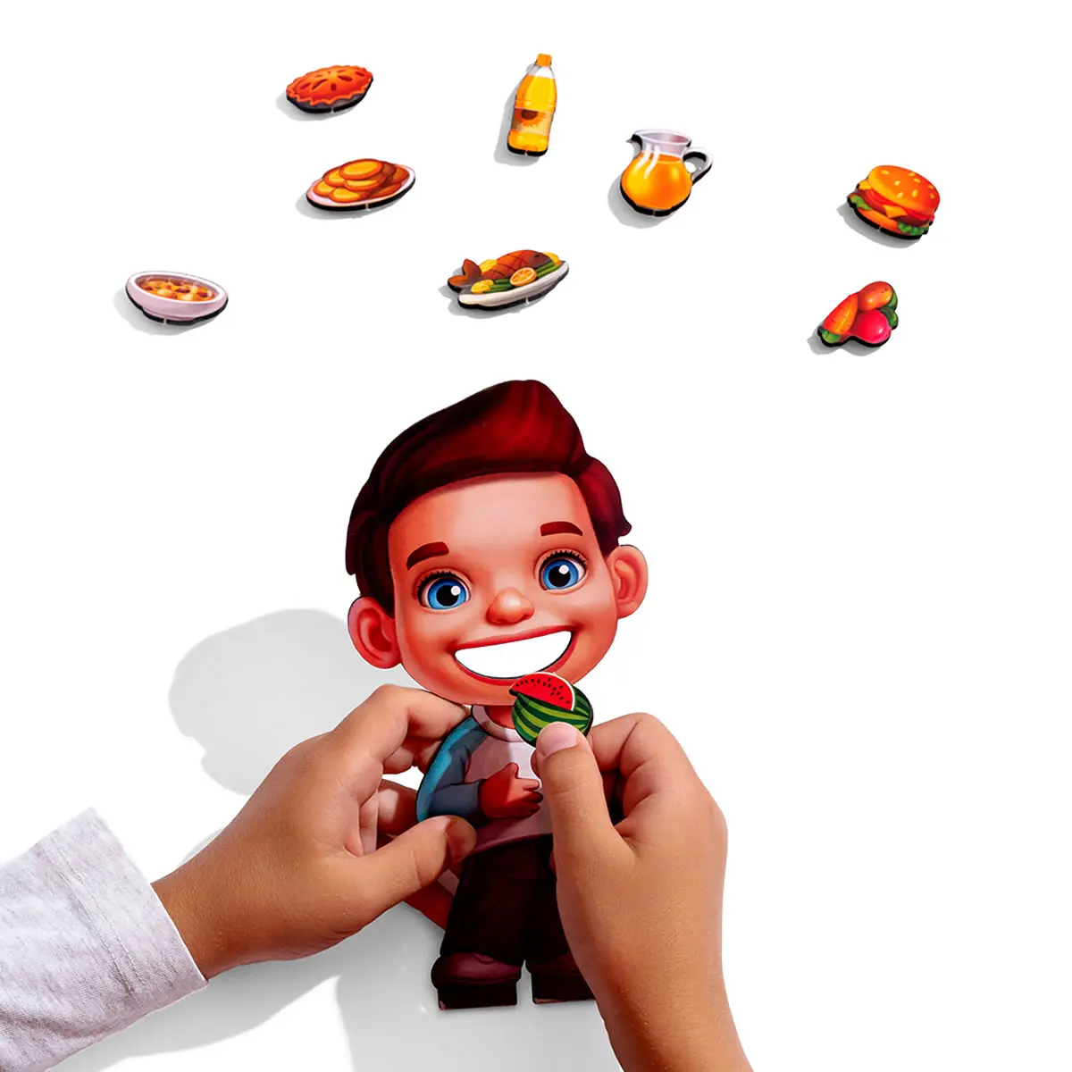 Игра на липучке Наведи порядок в комнате и накорми Ваню - фото 8