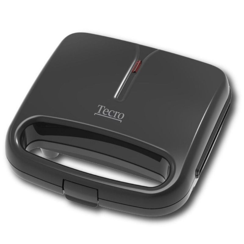 Сэндвичница Tecro TSM-101S-B бутербродница антипригарное покрытие 750W (tf108)