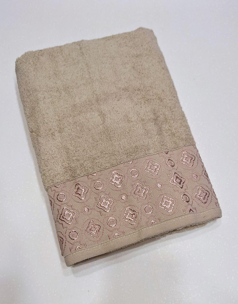 Полотенце для лица махровое Cestepe VIP Cotton 50x90 см Бежевый (810) Полотенце для лица махровое Cestepe VIP Cotton 50x90 см Бежевый (810)