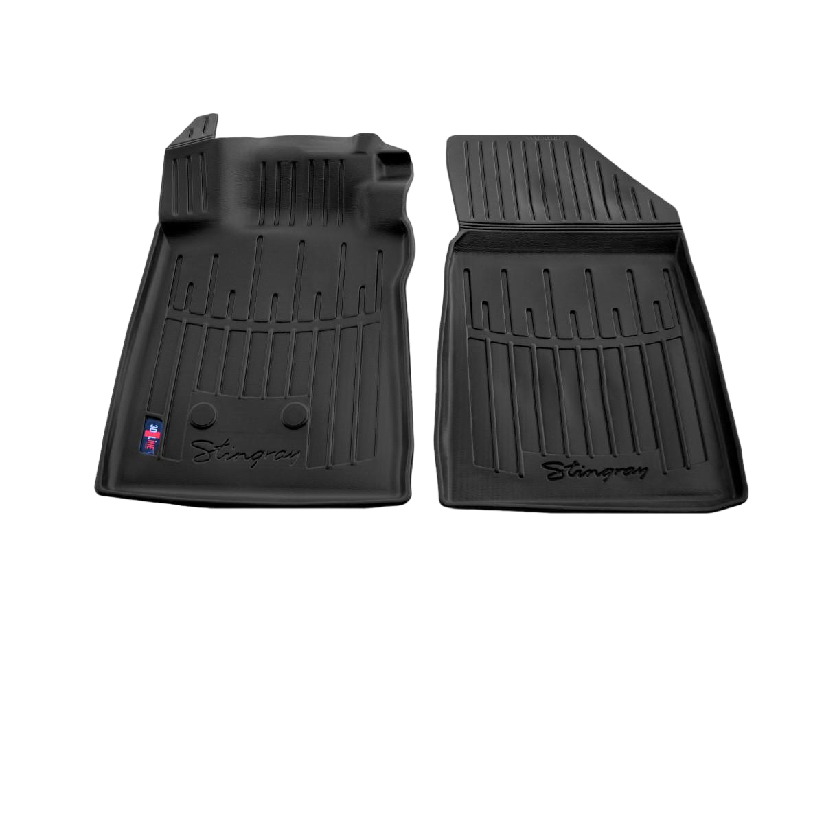 Килимки гумові Stingray в салон Renault Clio III 2005-2012 з бортиком 2 шт. (5018222) Килимки гумові Stingray в салон Renault Clio III 2005-2012 з бортиком 2 шт. (5018222)