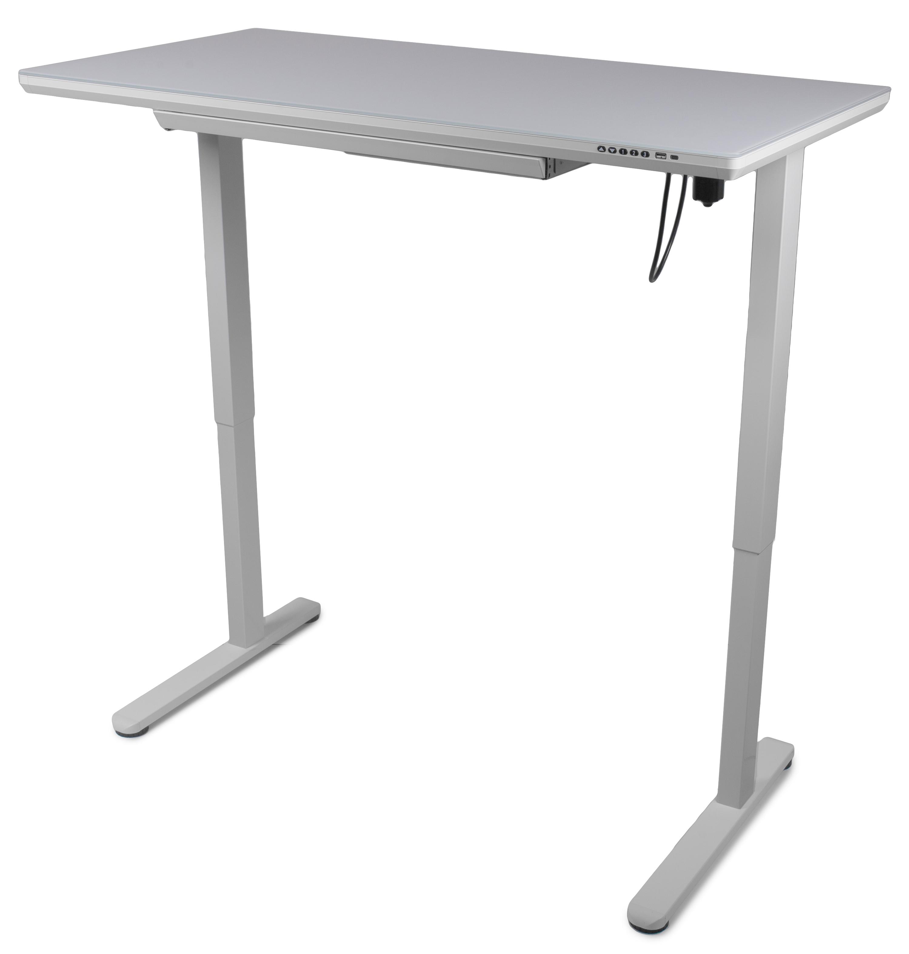 Стіл регульований Barsky StandUp white glass BST-12new 1200x600 мм (24767594) - фото 10 Стіл регульований Barsky StandUp white glass BST-12new 1200x600 мм (24767594) - фото 10