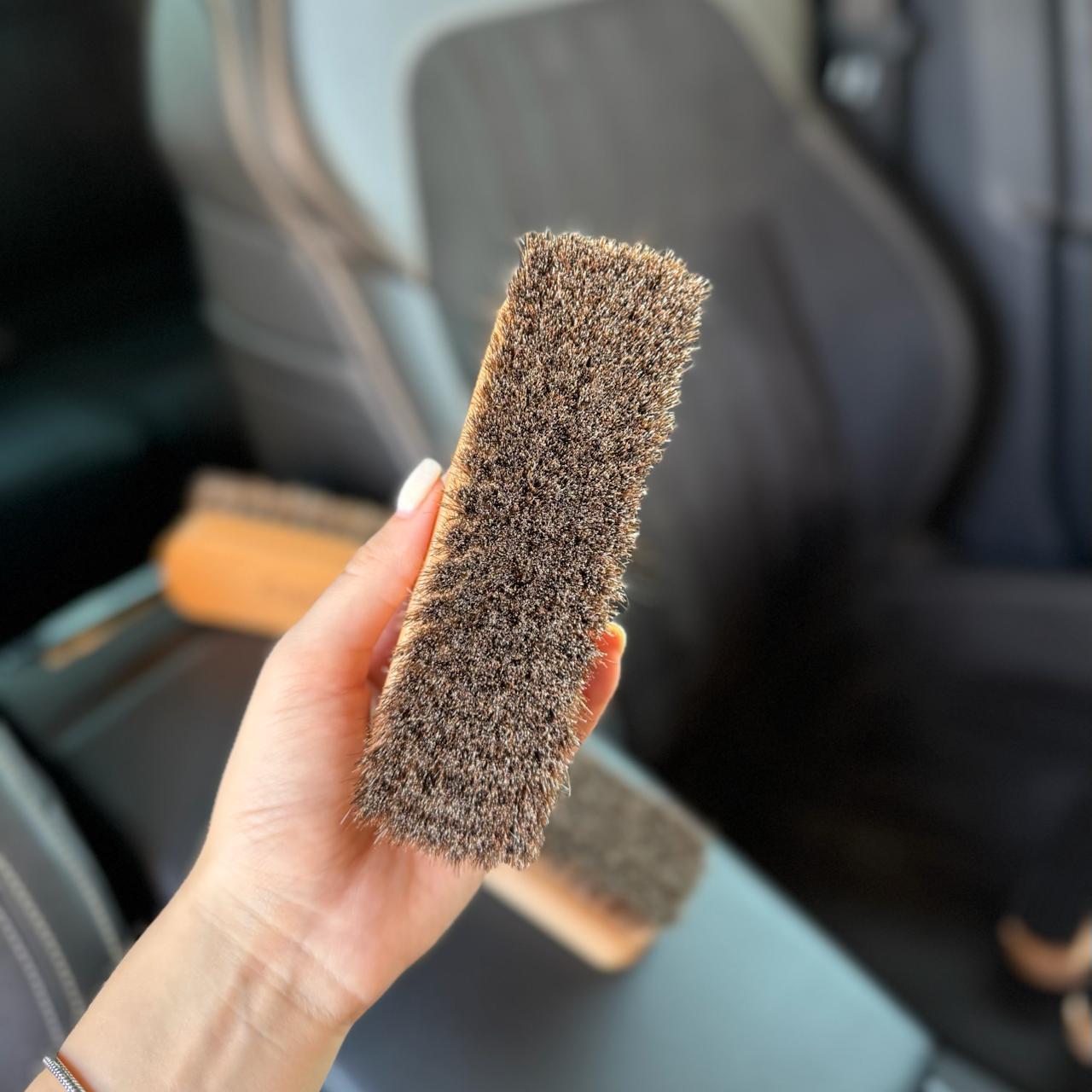 Щетка из натурального конского ворса универсальная 15 см 1 шт. - фото 8 Щетка из натурального конского ворса универсальная 15 см 1 шт. - фото 8