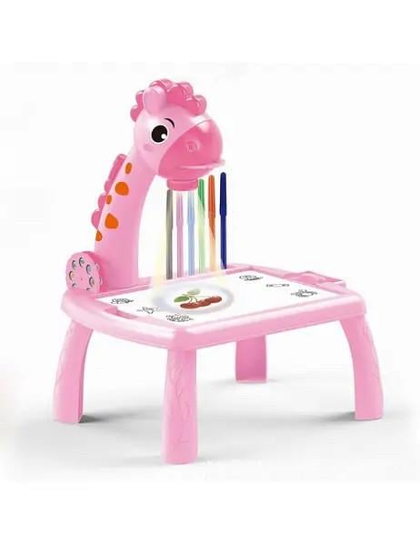 Проектор-стол для детей с подсветкой и музыкой для рисования (2677473749)