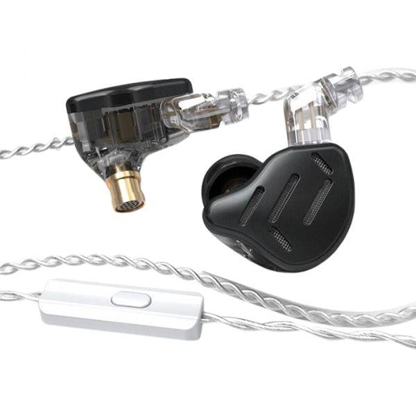 Навушники KZ ZAX Mic Black (1239929)