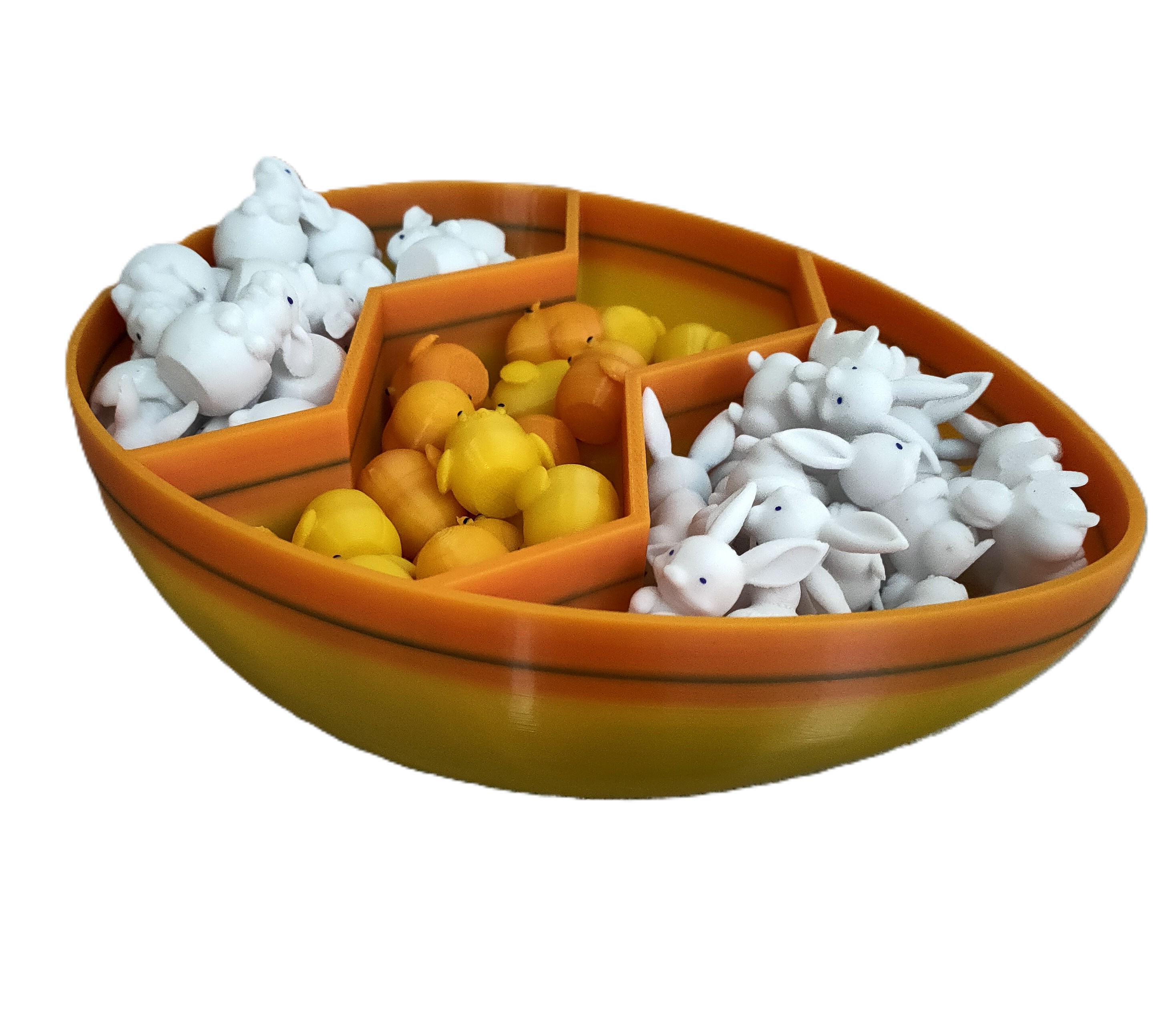 Конфета в форме яйца 145х186х55 мм Желтый (KON-115G-GVT) - фото 4