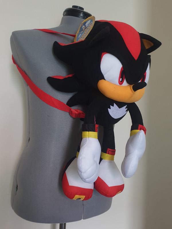 М'яка іграшка рюкзак їжак Шедоу Сонік - фото 4 М'яка іграшка рюкзак їжак Шедоу Сонік - фото 4