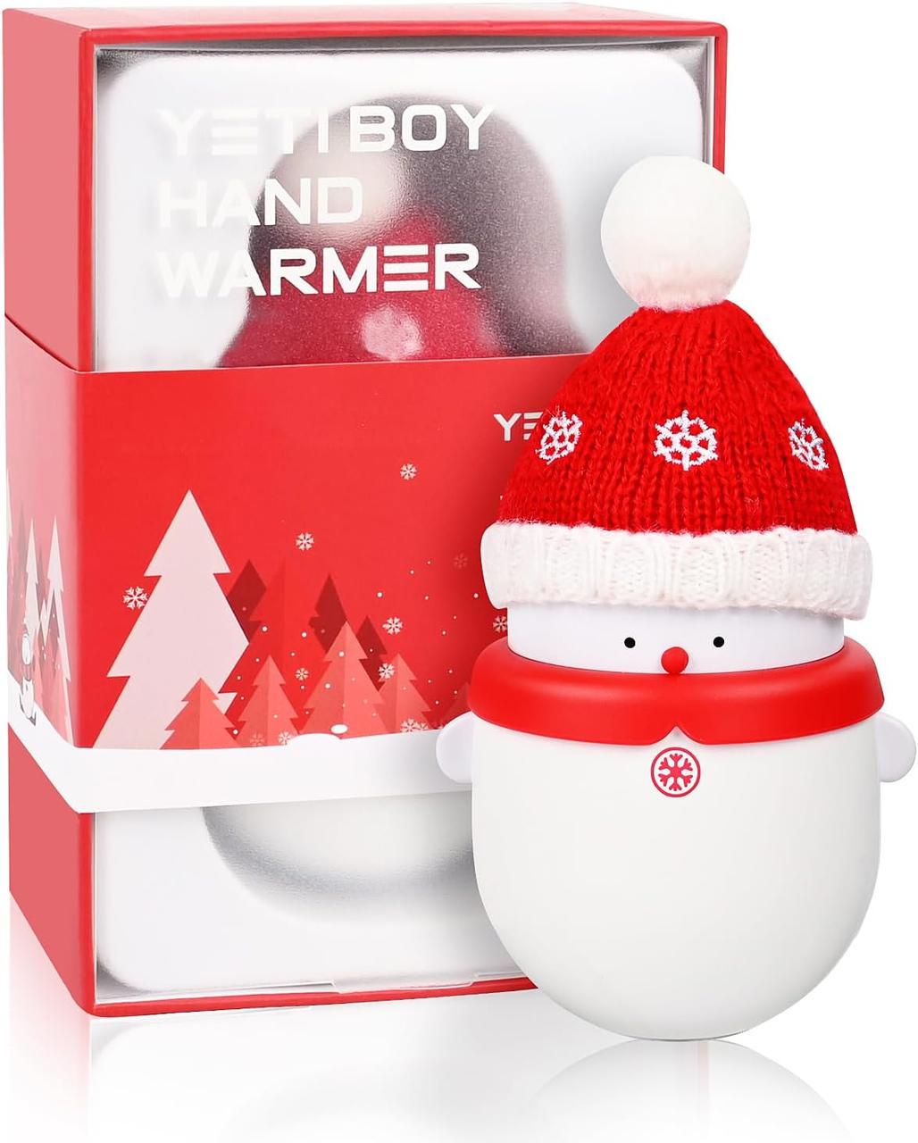 Подогреватель для рук Snowman 2в1 портативный 6000 mAh с павербанком двухсторонним нагревом и регулировкой температуры Подогреватель для рук Snowman 2в1 портативный 6000 mAh с павербанком двухсторонним нагревом и регулировкой температуры