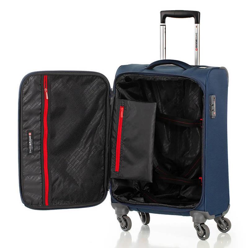 Валіза Swissbrand Silkeborg M Navy (DAS301599) - фото 3 Валіза Swissbrand Silkeborg M Navy (DAS301599) - фото 3