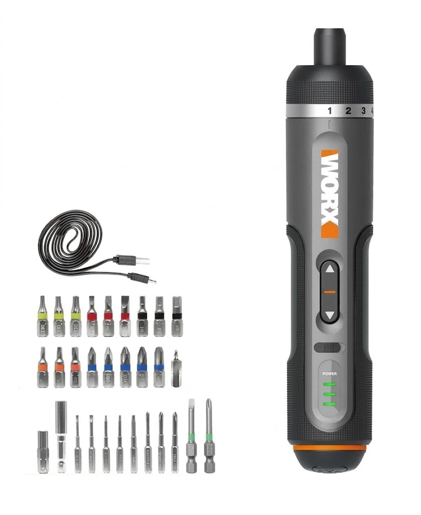 Отвертка аккумуляторная WORX WX242 Type-c комплект (2229340462)