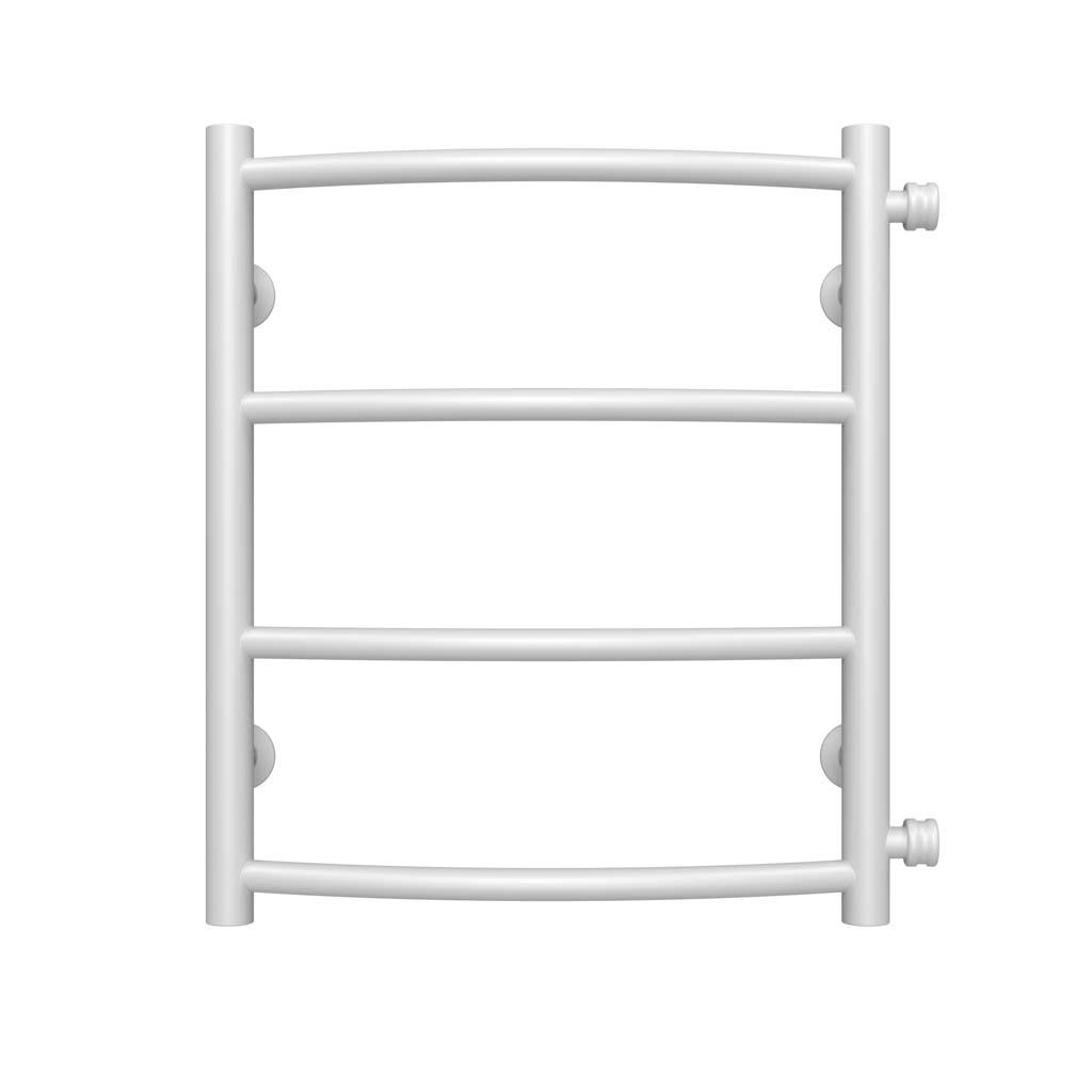 Рушникосушарка водяна Deffi Класік П4 бокове праве підключення нержавіюча сталь 400х500 мм Білий (C.DK.50.40.4.W.C)