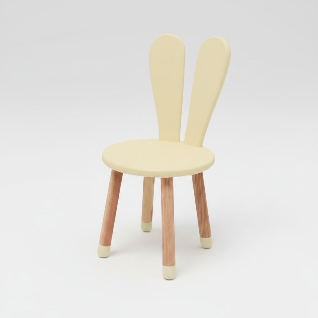 Стул детский Bambi 04-2BEIGE-ROUND зайчик Бежевый