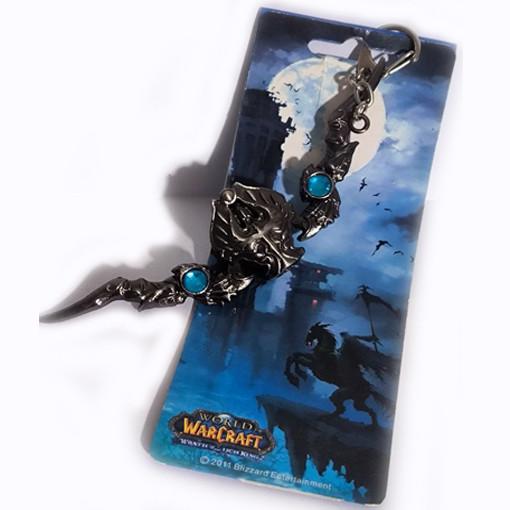 Брелок оружие персонажа Варкрафт Warcraft металлический (5343_2941)