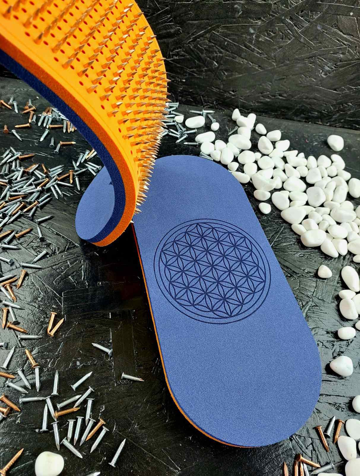 Доски Садху гибкие с гравировкой Цветок жизни с чехлом (27444230)