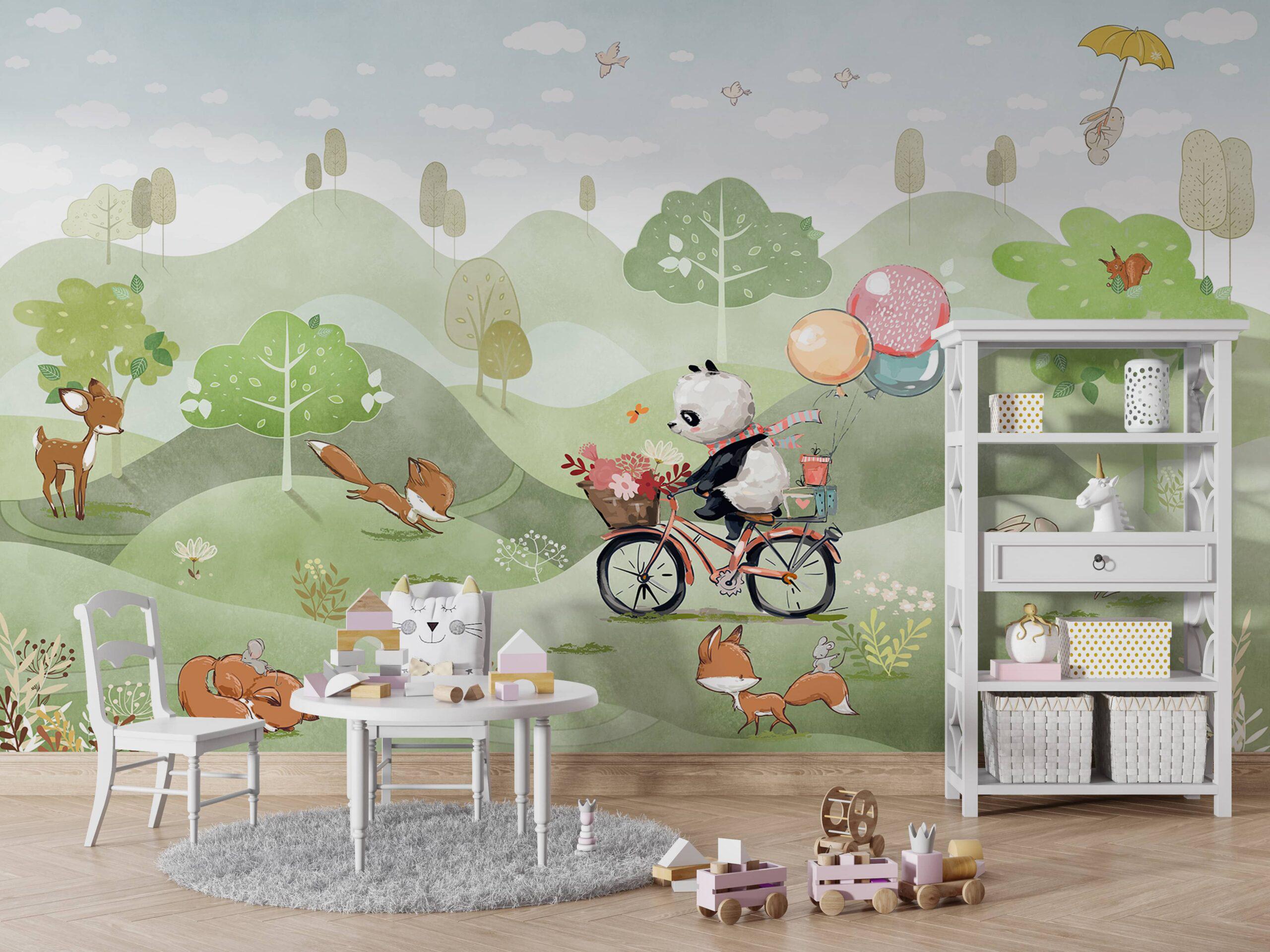 Фотообои флизелиновые Styleo Print-walls Веселая прогулка 0601 300х250 см (Pw-0601/2)