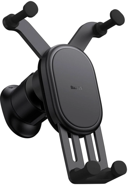 Автодержатель BASEUS Stable Gravitational Car Mount Air Outlet Version SUWX020001 Black - фото 2