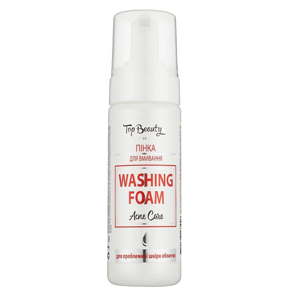 Пенка для умывания Top Beauty Washing Foam Acne Care для проблемной кожи лица 150 мл (4820169180113) Пенка для умывания Top Beauty Washing Foam Acne Care для проблемной кожи лица 150 мл (4820169180113)