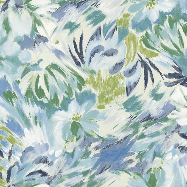 Виниловые обои Missoni 1,06x10,05 м Голубой (1029965)