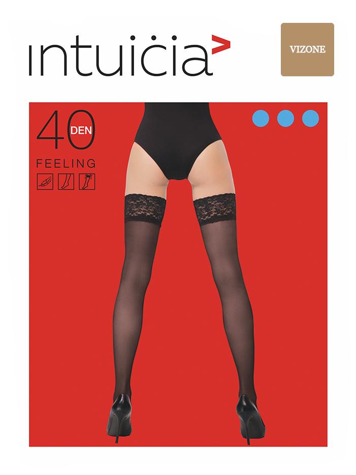 Чулки женские Intuicia FEELING 40 den р. 2 Vizone (66240)