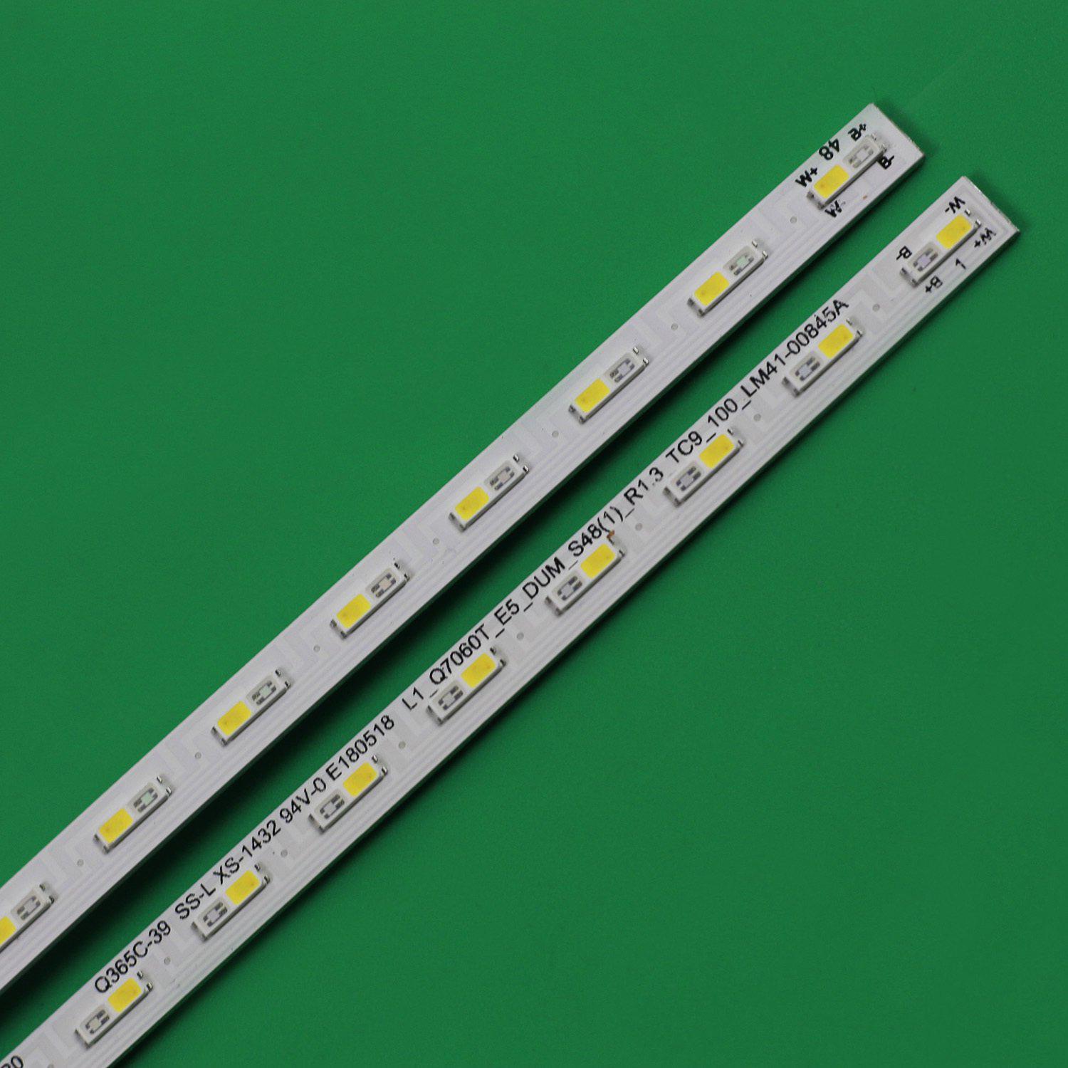 Комплект LED подсветки для TV Samsung V0T6-550SM0-R0 BN96-50383A STC550F64 Q70T-STC550F64-7020-2IN1-BLUE-48LED 55" 2 шт. (ART-13648) - фото 5