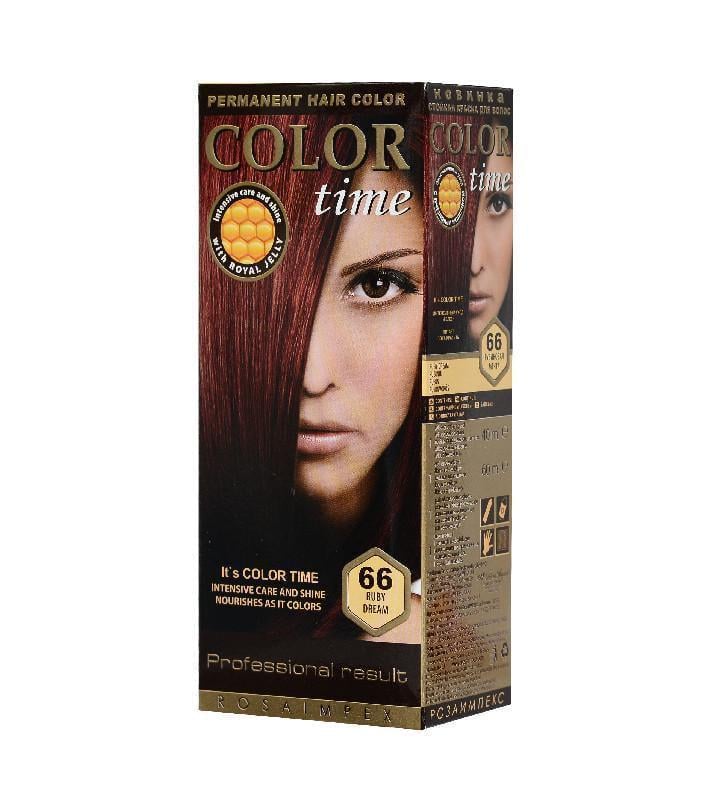Краска для волос Color Time 66 Рубиновая мечта